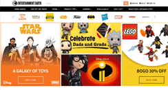Desktop Screenshot of entertainmentearth.com